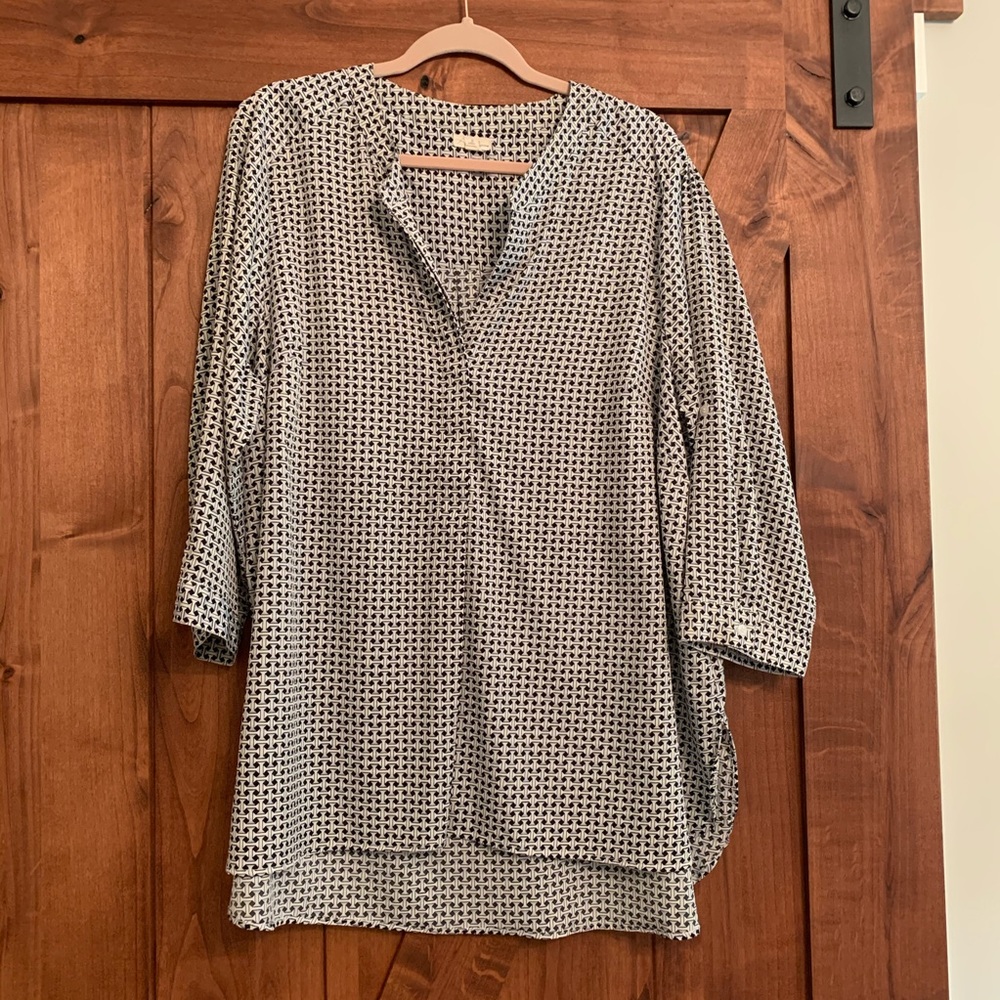 Plus size work blouse